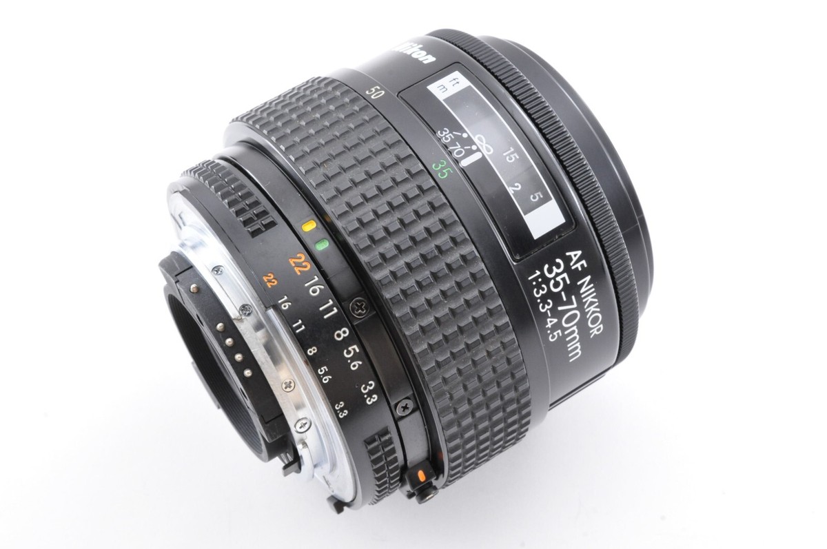 Nikon NIKKOR AF 35-70mm f3.3-4.5 Zoom Lens [Near Mint] From