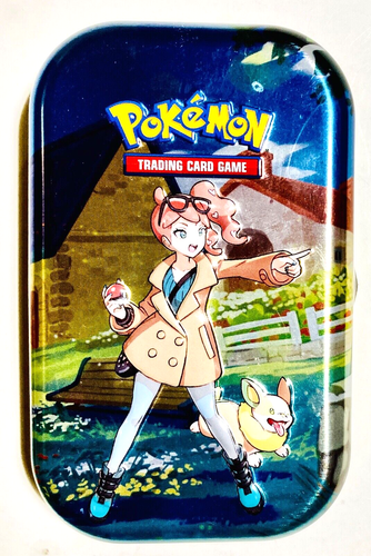 8 Empty Pokemon TCG Crown Zenith Mini Tins and 1 Empty Galar Power Mini Tin - Picture 2 of 6
