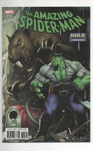 AMAZING SPIDER-MAN #795 1st Norman Osborn as Carnage HULK VARIANT Red Goblin NM+