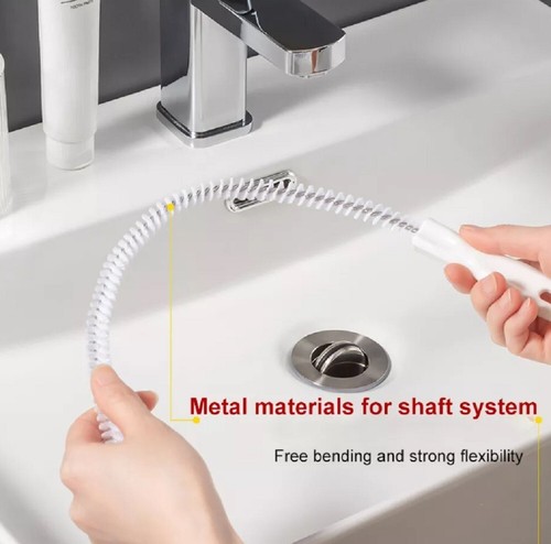 4-Pack Drain Dredging Brush Set – Pipeline Clog Remover & Overflow Cleaning Tool - Picture 11 of 13