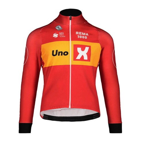 2024 UNO-X cycling Thermal Fleece jersey long sleeve Bib pants Cycling Bib Pants - Picture 5 of 7