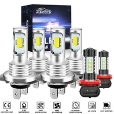 For 2014 2015 KIA OPTIMA-6x 6000K LED Headlight High/Low+Fog Light Bulbs Kit HK