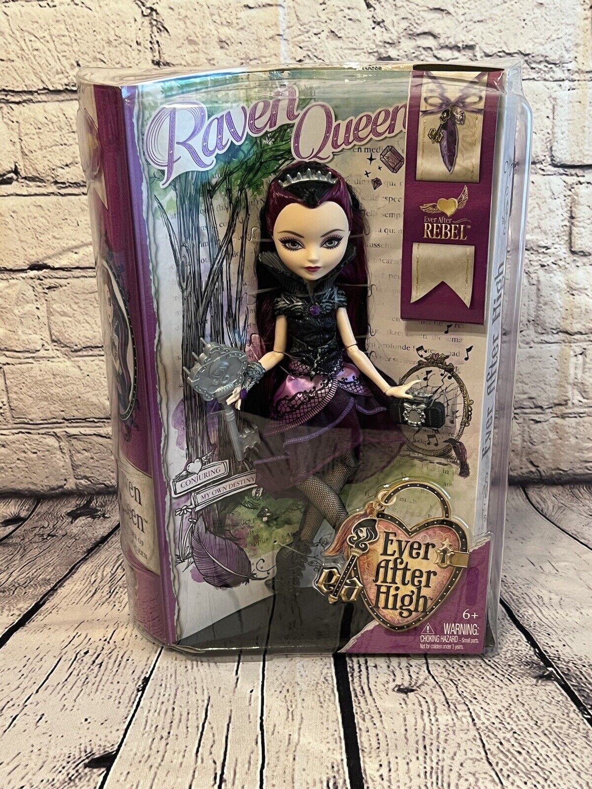 Ever After High First Chapter Raven Queen Doll Purple