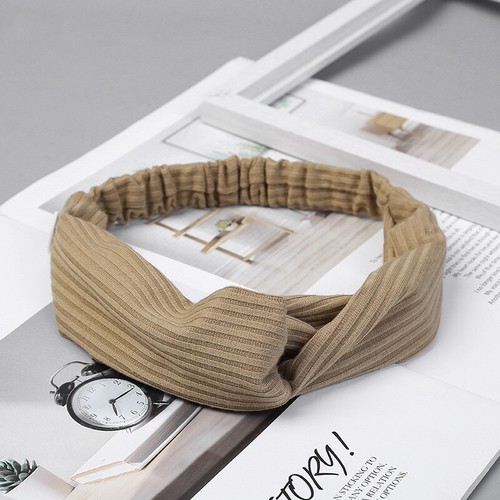 Womens Yoga Wide Headband Elastic Boho Hair Band Sports Turban Head Wrap Ladies - Picture 43 of 62
