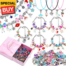 150 Pieces Charm Bracelet Making Kit for Girls, Charm Bracelets Jewelry Making K