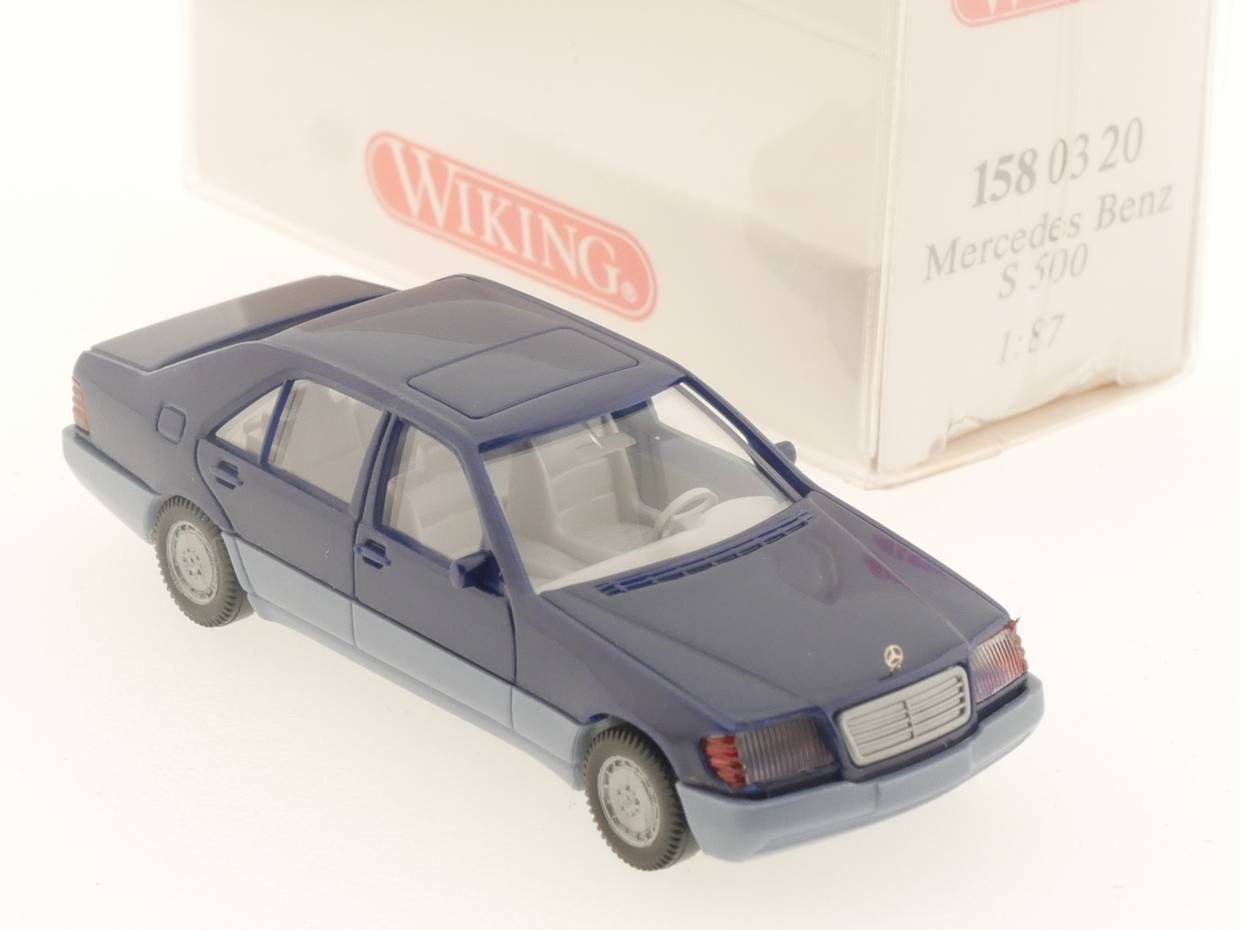 WIKING 1580320 Mercedes-Benz S 500 1:87 Diecast Car NEW OVP 1707-23-02