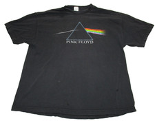 Vintage 1987 Pink Floyd T Shirt Dark Side of The Moon Tour Concert 2XL