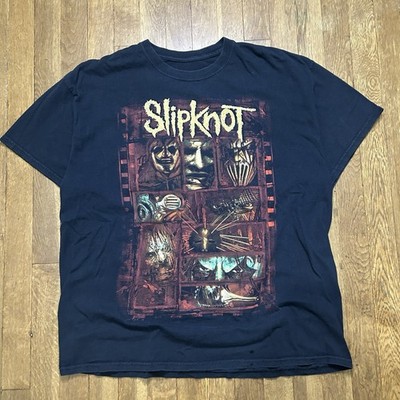 Y2K Slipknot T Shirt Size Xl Black Cut Tag