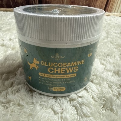 Dog Glucosamine Chews | Hip and Joint MSM Formula for Dogs Joint Care | Senior P