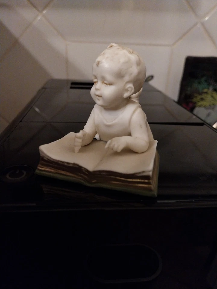 Cherubin Biscuit Muller Signé - Photo 2/4