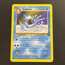 Golduck 35/62 Fossil Regular Pokemon