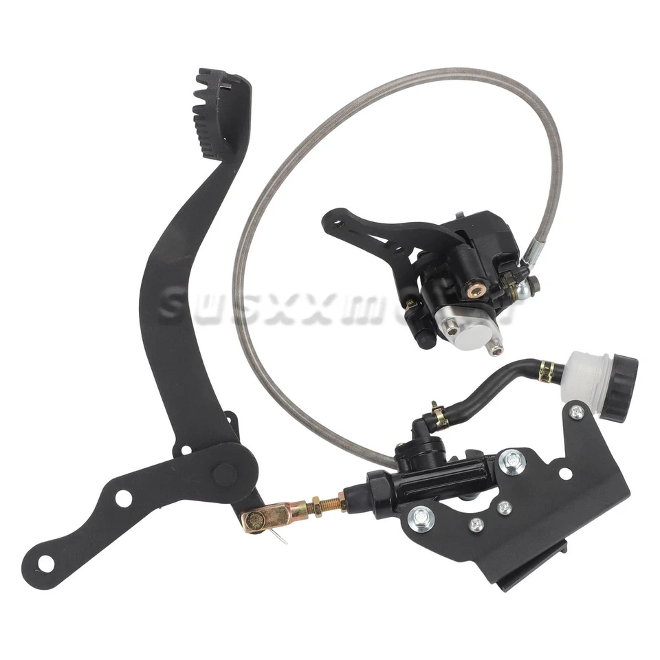 For Yamaha Blaster YFS200 Rear Hydraulic Brake Kit 88-02 w/ Braided Line Caliper - Imagem 3 de 4