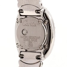 Authentic Cartier Mini Baignoire WG/2D WB5095L2 WG Quartz #260-006-777-5866 4