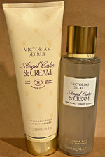 Victoria's Secret Angel Cake  Cream Fragrance Mist  Lotion Set Full Size NEW