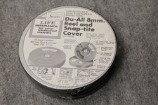 Vintage 3-pack 8mm take up reel film can Sears Roebuck Co 400ft 8mm or Super 8