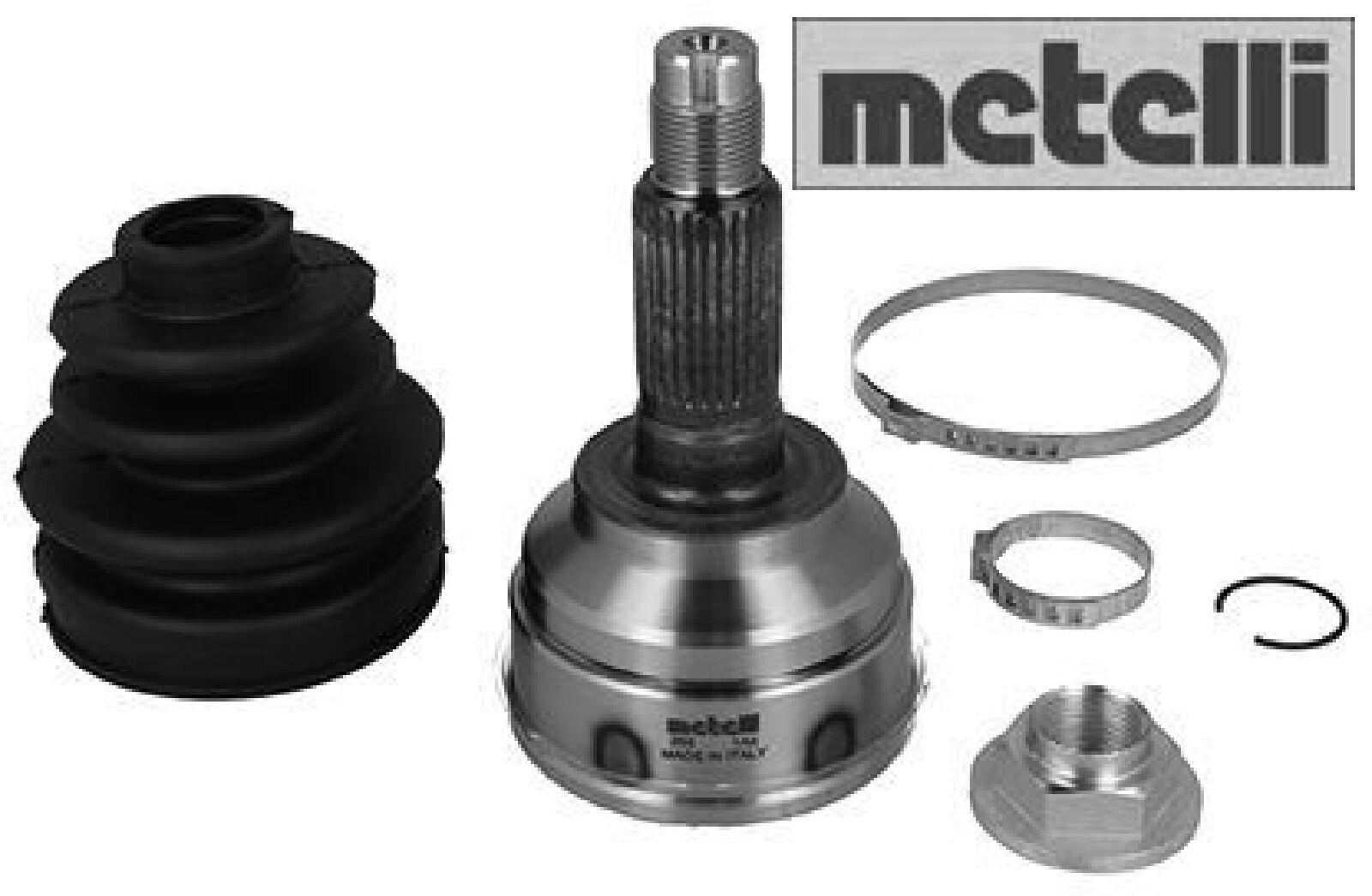 metelli 15-1268 Gelenksatz für Antriebswelle Vorderachse Vorne
