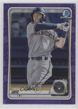 2020 Bowman Chrome Prospects Purple Refractor 56/250 Tristen Lutz #BCP-81 0bg1