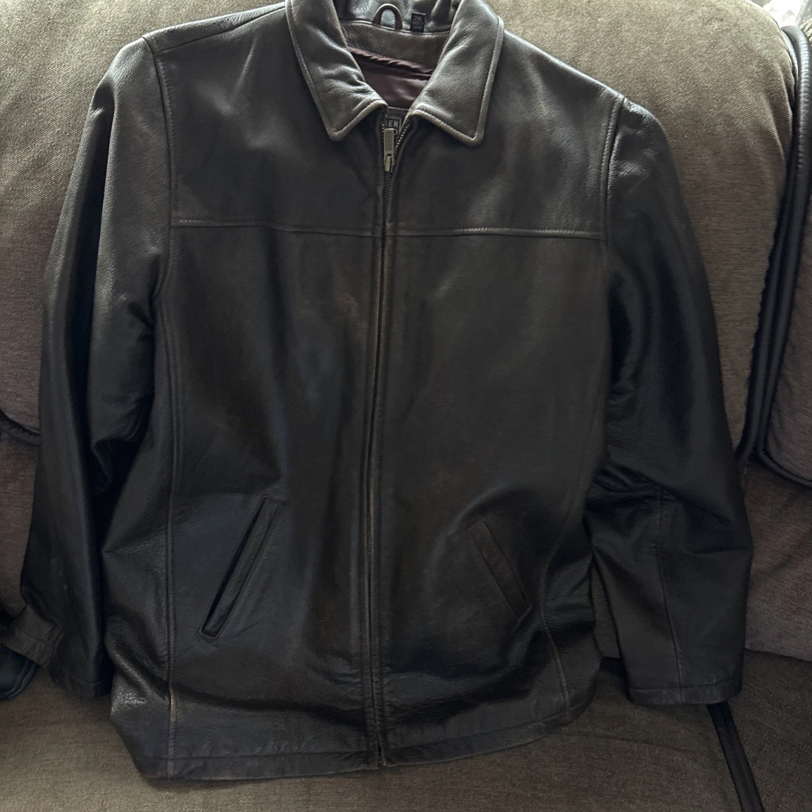 Leather Limited Brown Leather Thermolite Insulated Size JXL Mens W/liner
