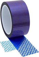 Tamper Evident Security Tape,Tamper Tape Blue,Transfer Tamper Proof Security Voi