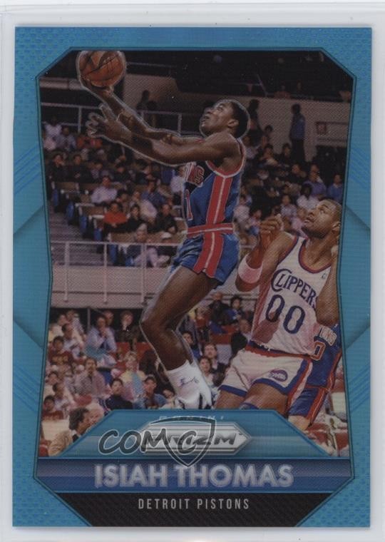 2015-16 Panini Prizm Light Blue Prizm 51/199 Isiah Thomas #257 HOF 1qg0