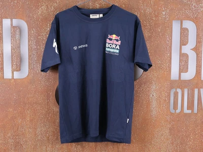 MEWA RED BULL - BORA PRO CYCLING TEAM STAFF T-SHIRT BLAU