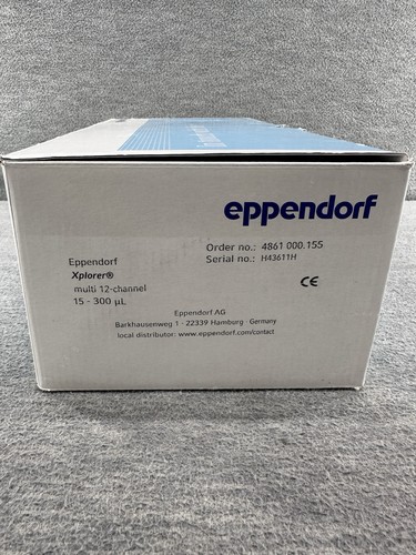 EPPENDORF XPLORER - Research Plus 15-300ul 12 Channel Pipette - Picture 16 of 17