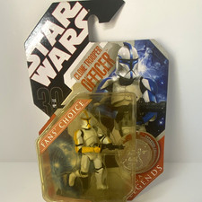 Hasbro Star Wars Saga Legends Clone Trooper Officer Action Figure 2008