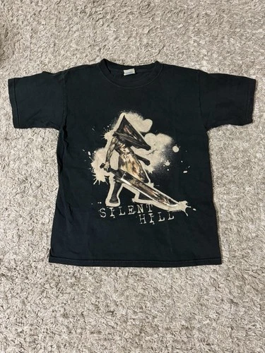 2001 Silent Hill Pyramid Head Vintage Tee Shirt Playstation Video Game Promo