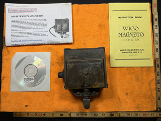 Vintage 1926 Wico Type EK Magneto Hit Miss Gas Engine Manual CD Kit Patina