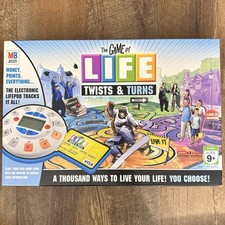 The Game of Life: Twists & Turns Board Game COMPLETE
