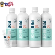 ProFresh Oral Rinse 16.9 Ounce Bottle (Pack of 4) 2 Month Supply Includes Prep