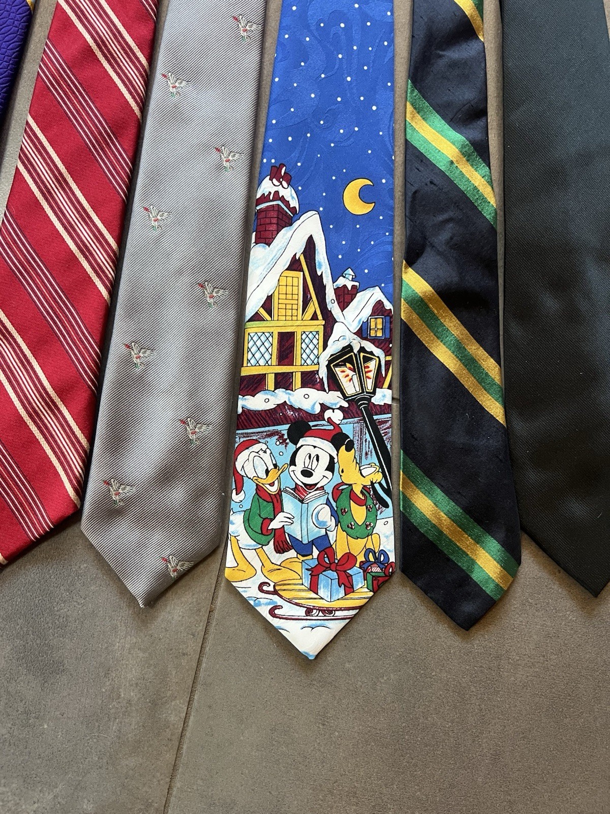 Vintage Bundle Men's Assorted Patterned Necktie C… - image 10