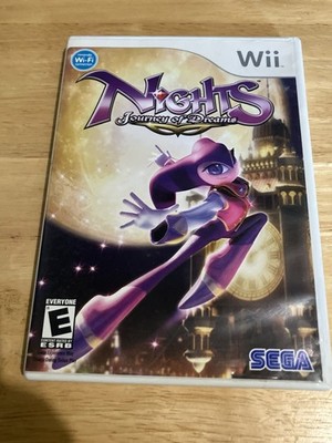 NiGHTS: Journey of Dreams (Nintendo Wii, 2007) Complete CIB