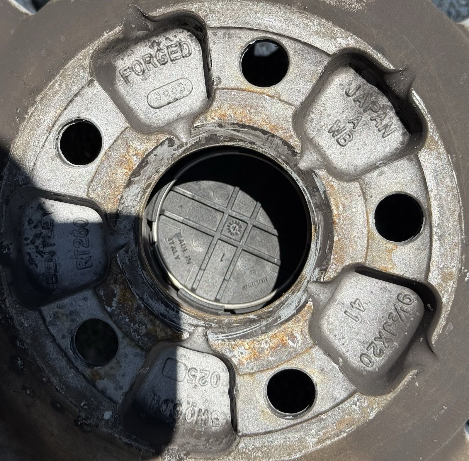 2010-2013 Bentley Continental Factory OEM 20" wheel rim
