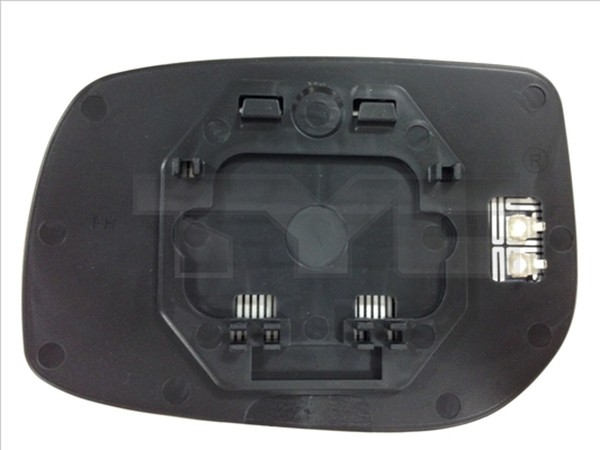Spiegelglas AußEnspiegel Tyc 336-0058-1 FüR Toyota Yaris Konvex Beheizbar Gpl-image