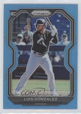 2021 Panini Prizm Tier II Carolina Blue Prizm Luis Gonzalez #163 0i8b