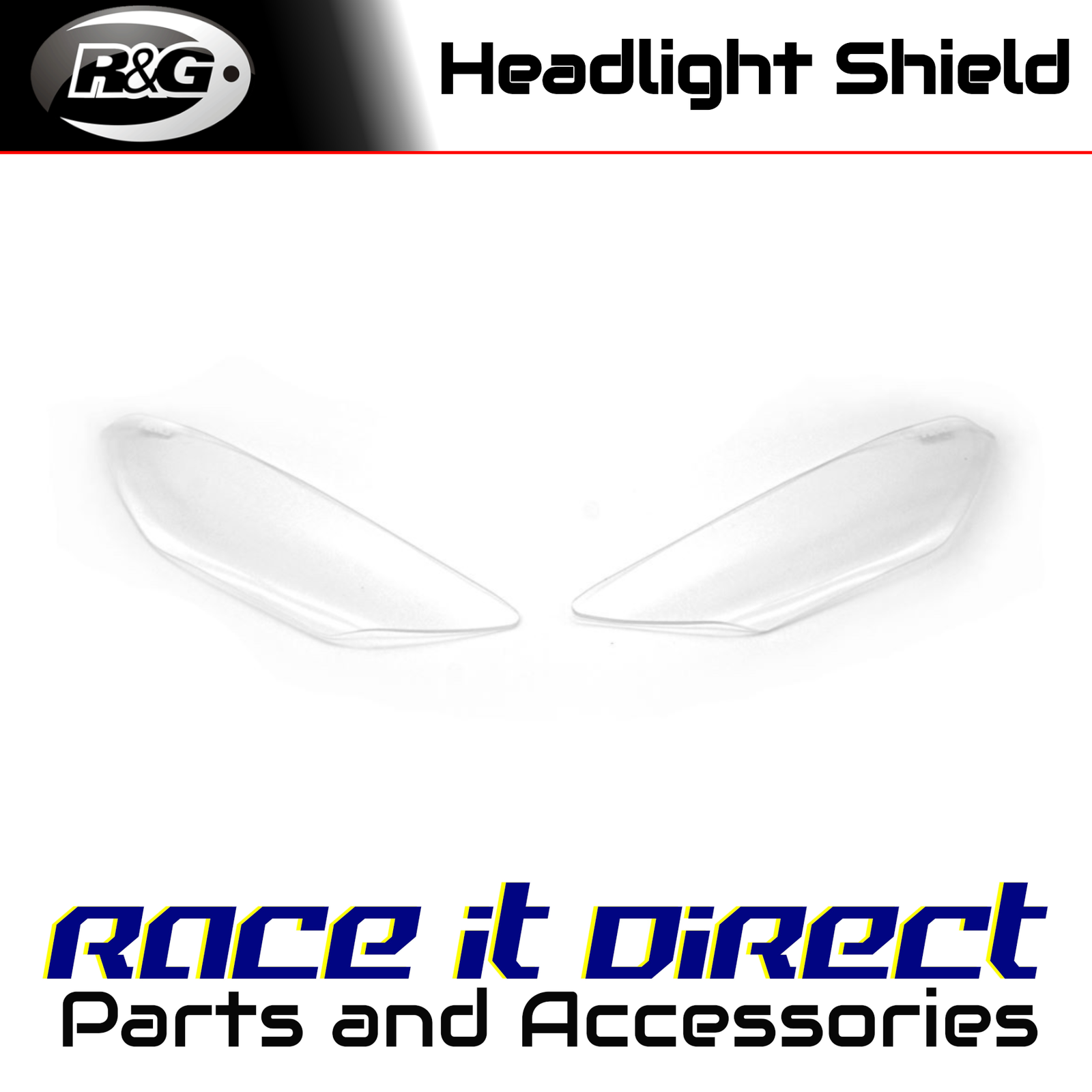 R&G - HLS0139CL - Headlight Shields