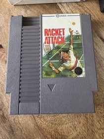 Racket Attack Nintendo NES CIB Box Manual Jaleco Limited Edition Japan