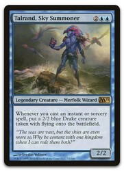 Talrand, Sky Summoner - Magic 2013 (M13) #72 Rare
