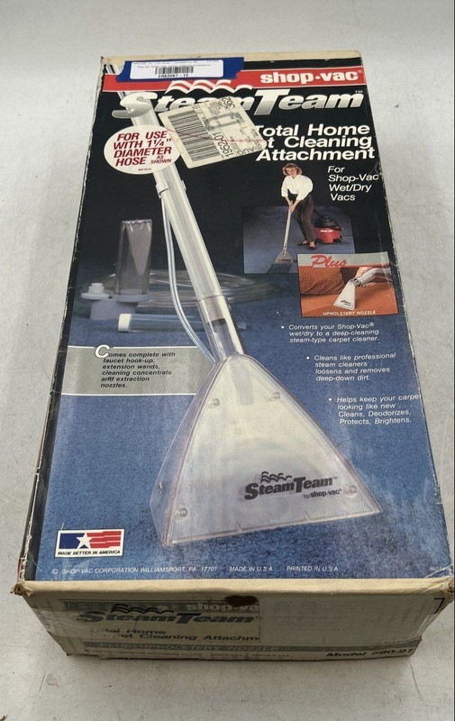 Shop-Vac Steam Team 880-91 Gray Total Home Carpet Cleaning Attachments
