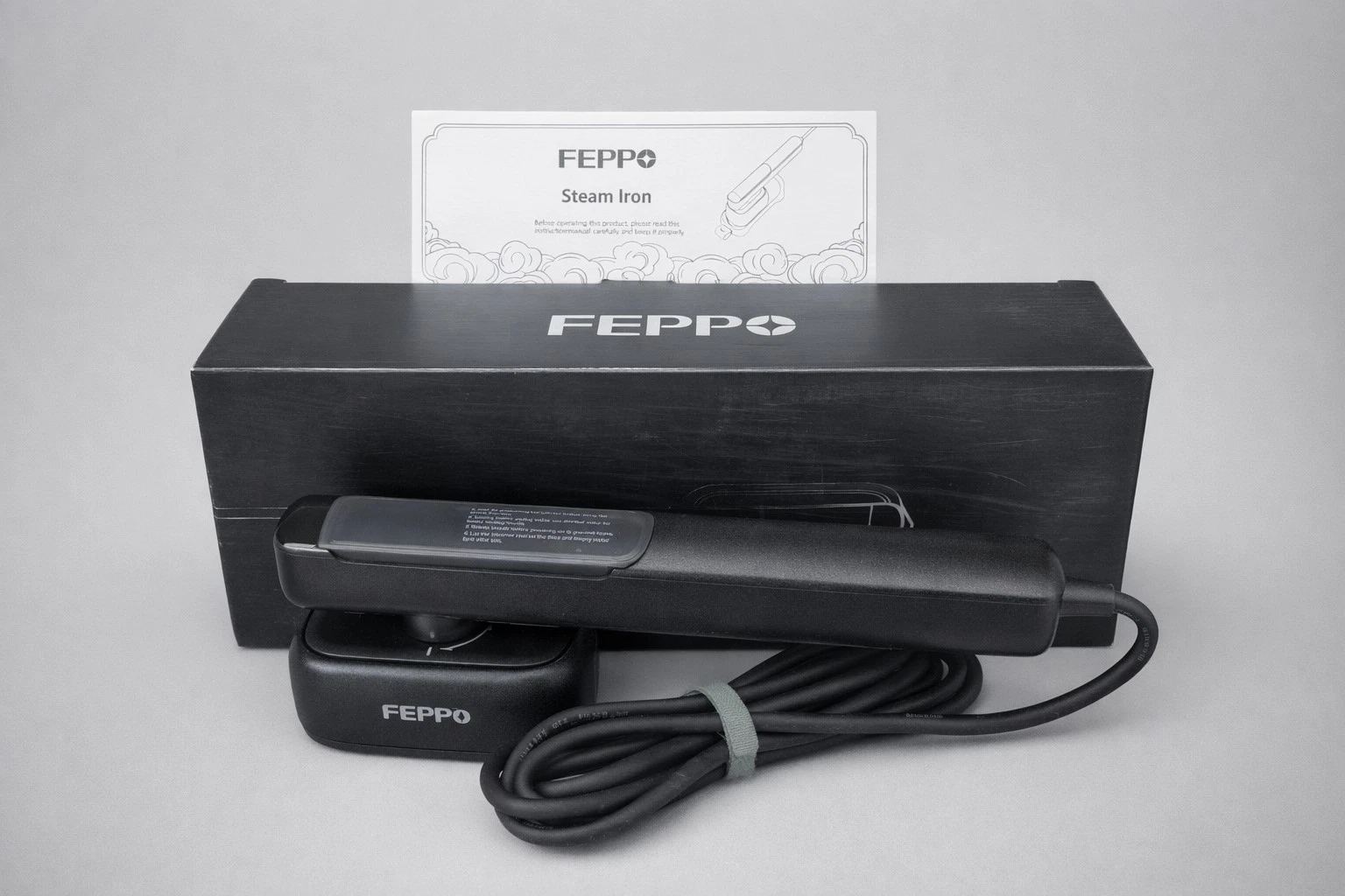 FEPPO Portable Steamer & 2-in-1 Iron, 110-240V Dual Voltage & Fast Heat Up