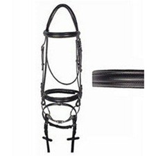Nunn Finer Brentina Dressage Bridle with Flash