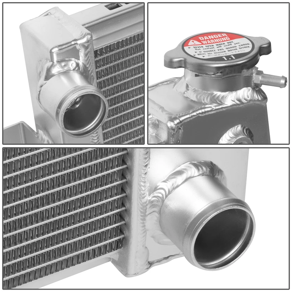 PARA 67-69 CHEVY CAMARO/FIREBIRD T/A 5.3-5.7 V8 RADIADOR NÚCLEO ALUMINIO COMPLETO 3 FILAS Foto 3 de 4