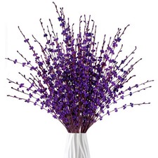 10 Pcs 29.5    Long Artificial Jasmine Flowers Tall Fake Flower Bouquet Faux J...