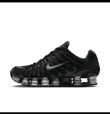 NIKE SHOX TL IQ0299-010 Mens Size 9 Black/smoke Grey | eBay