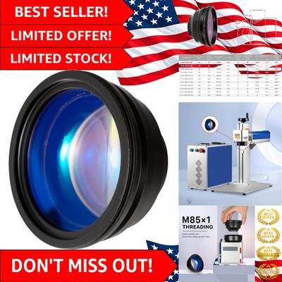 Easy Install F-Theta Lens 200x200mm FL290mm for Fiber Lasers - Quick Upgrade