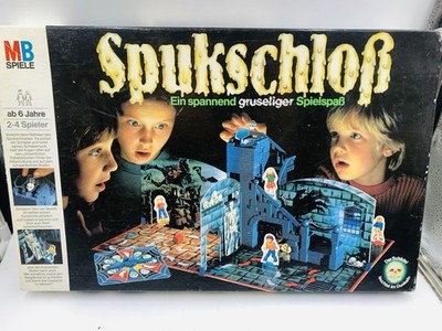Spukschloss MB Ghost Castle Spiel 1985 Milton Bradley