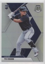 2020 Panini Chronicles Mosaic Silver Prizm Yu Chang #8 3b3