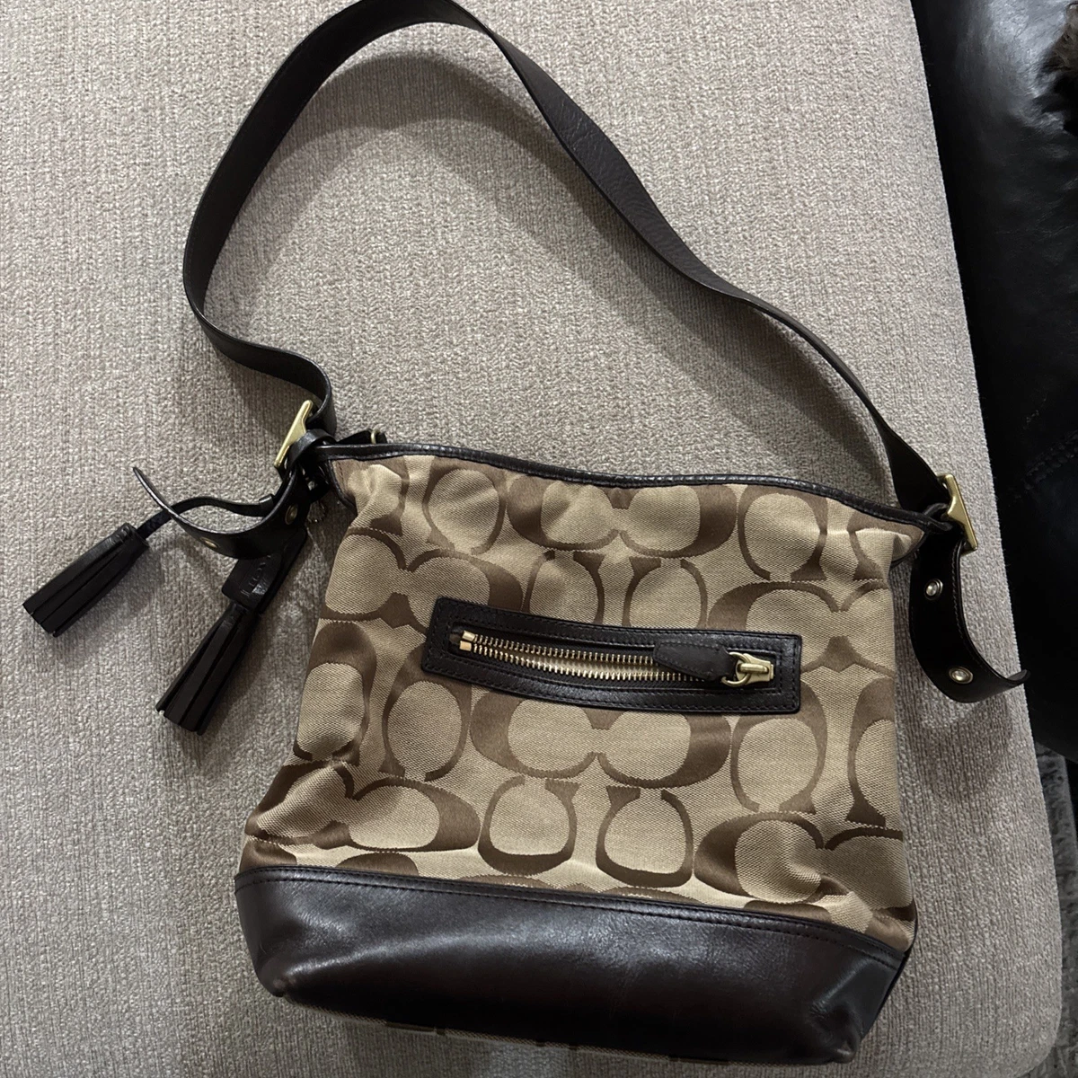 Coach Legacy Canvas Exterior Shoulder Bag Bags & Handbags for 