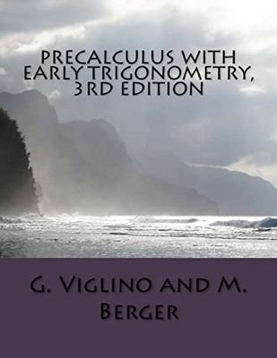 Precalculus with early trigono - VERY GOOD